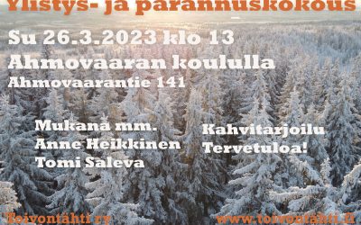 Ylistys- ja parannuskokous 26.3.2023