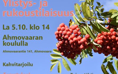 Ylistys- ja rukoustilaisuus 5.10.2024