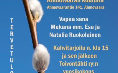 Sanan ja rukouksen iltapäivä 5.5.2024