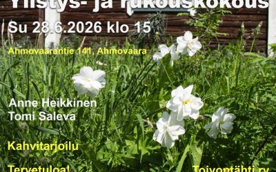 Ylistys- ja rukouskokous su 28.6.